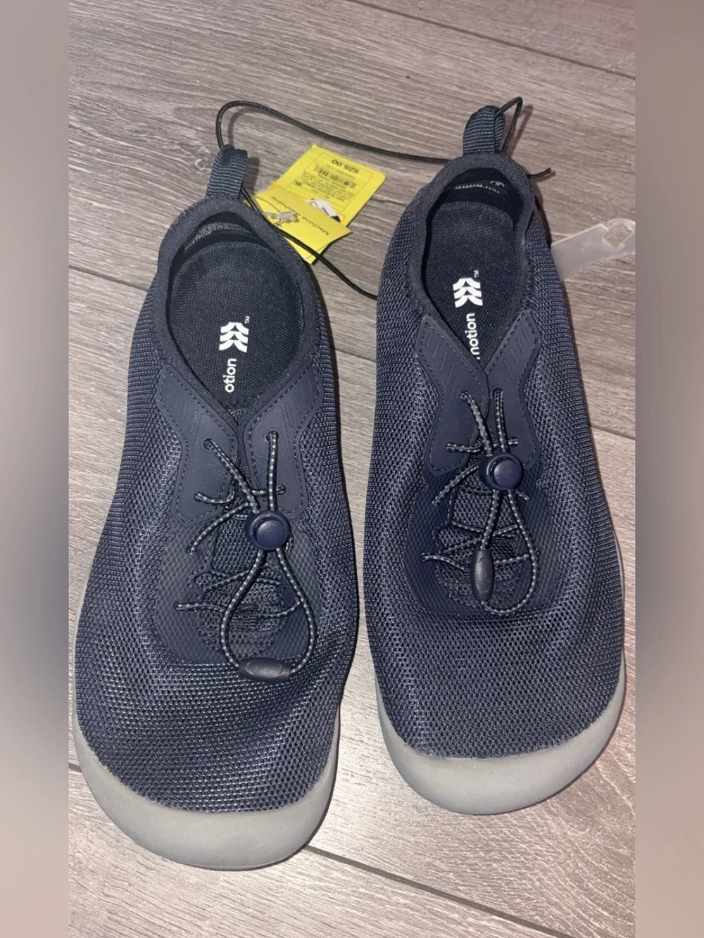 All In Motion Boys Size 5 Berkley Water Shoe Navy Blue New W Tags!